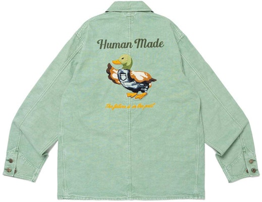 Chaqueta Unisex HUMAN MADE SS24 Serie Pato Manga Larga con Bolsillo de Pato HM27JK013 Details for Chaqueta Unisex HUMAN MADE SS24 Serie Pato Manga Larga con Bolsillo de Pato HM27JK013