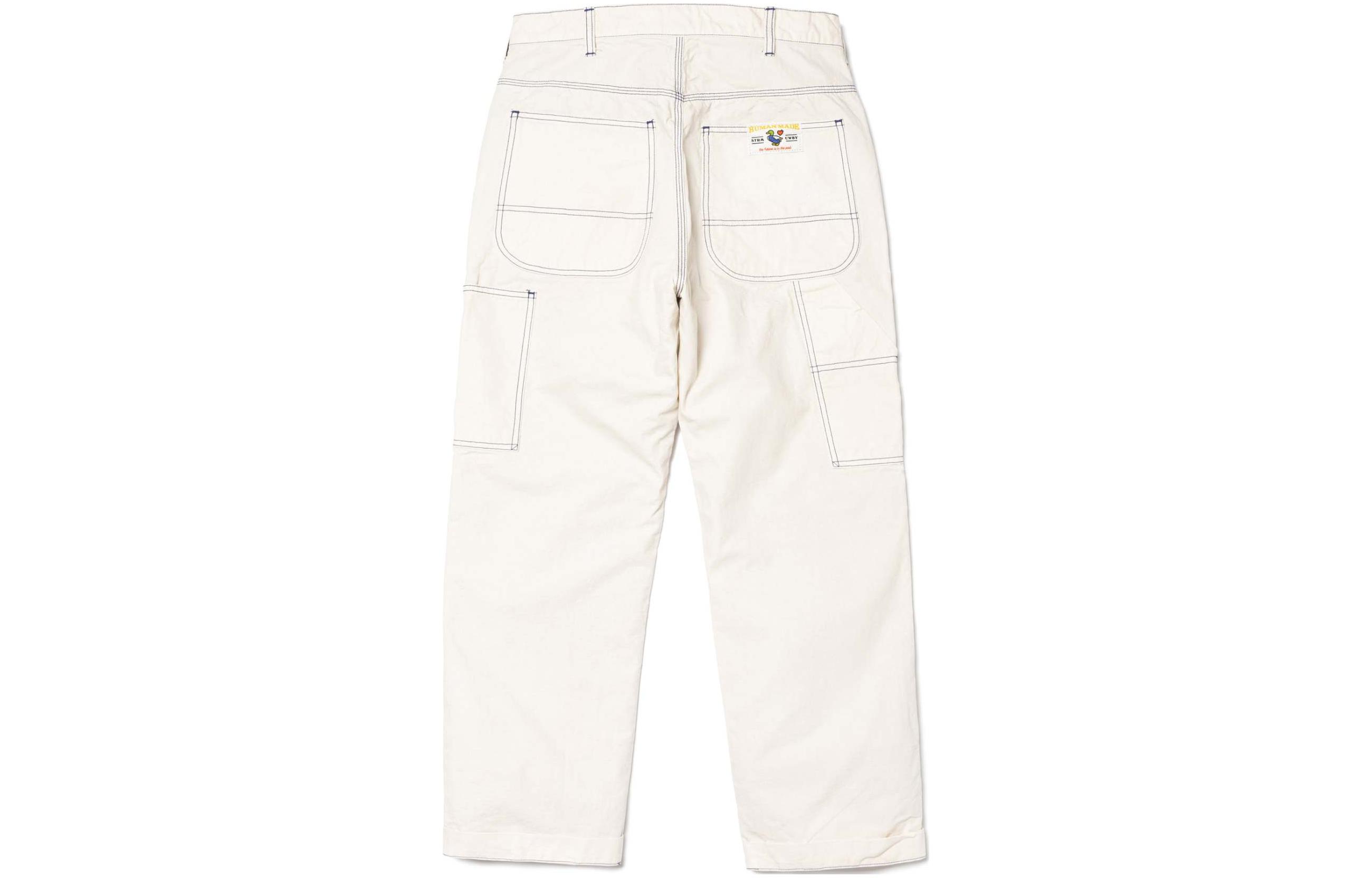 Sizing HUMAN MADE SS24 Duck Series Celana Unisex Tapered Pocket Zipper Casual HM27PT008