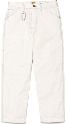 HUMAN MADE SS24 Duck Series Celana Unisex Tapered Pocket Zipper Casual HM27PT008 Cheap HUMAN MADE SS24 Duck Series Celana Unisex Tapered Pocket Zipper Casual HM27PT008