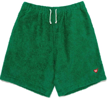 HUMAN MADE SS24 毛绒心形刺绣抽绳松紧腰短裤 男女款 HM27PT023 Purchase HUMAN MADE SS24 毛绒心形刺绣抽绳松紧腰短裤 男女款 HM27PT023