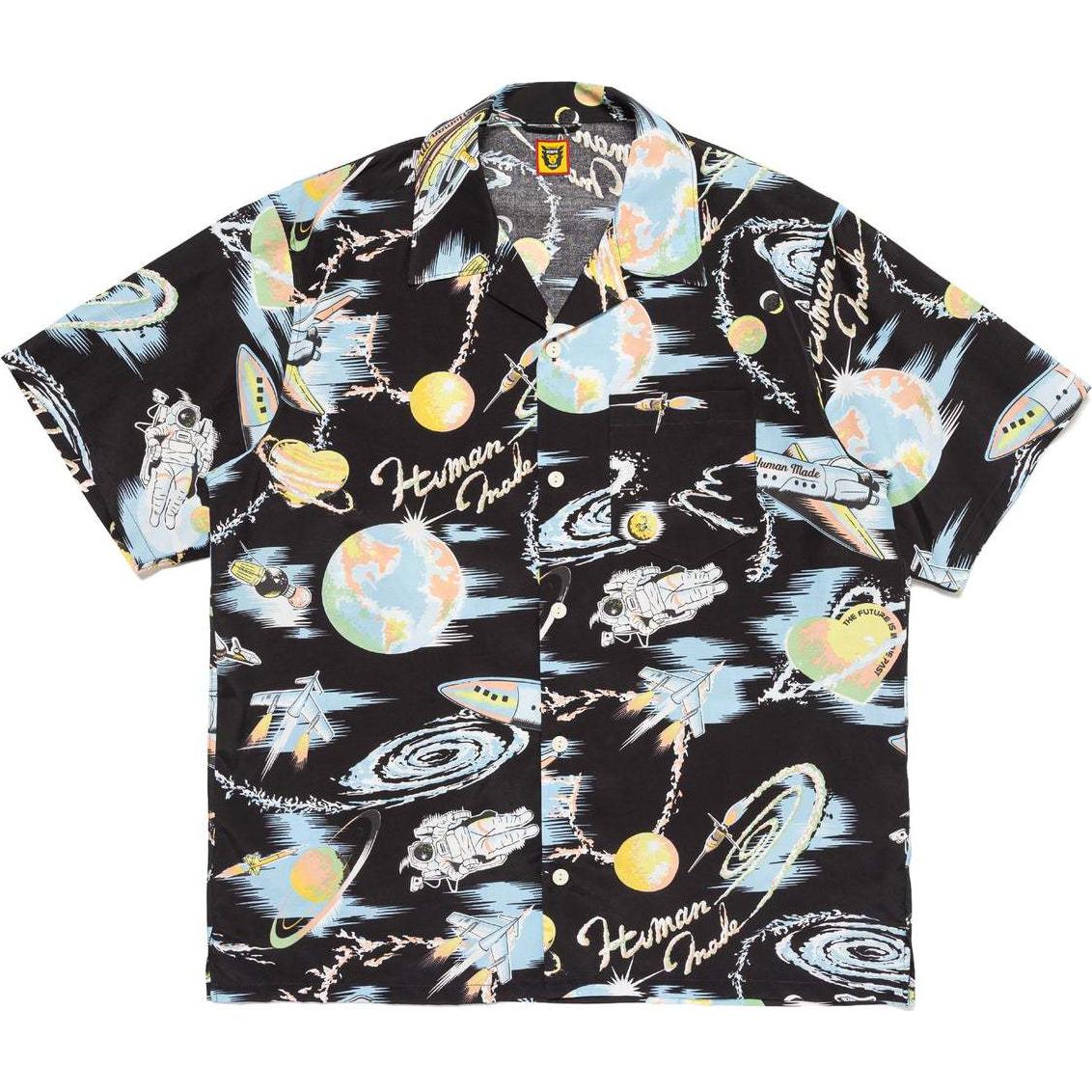 HUMAN MADE SS24 Hawaiian Summer Printed Short Sleeve Shirt Unisex HM27SH024