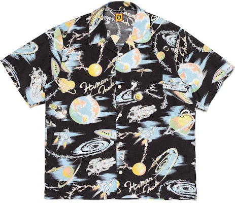 휴먼메이드 SS24 하와이안 여름 프린트 반팔 셔츠 유니섹스 HM27SH024 Order 휴먼메이드 SS24 하와이안 여름 프린트 반팔 셔츠 유니섹스 HM27SH024
