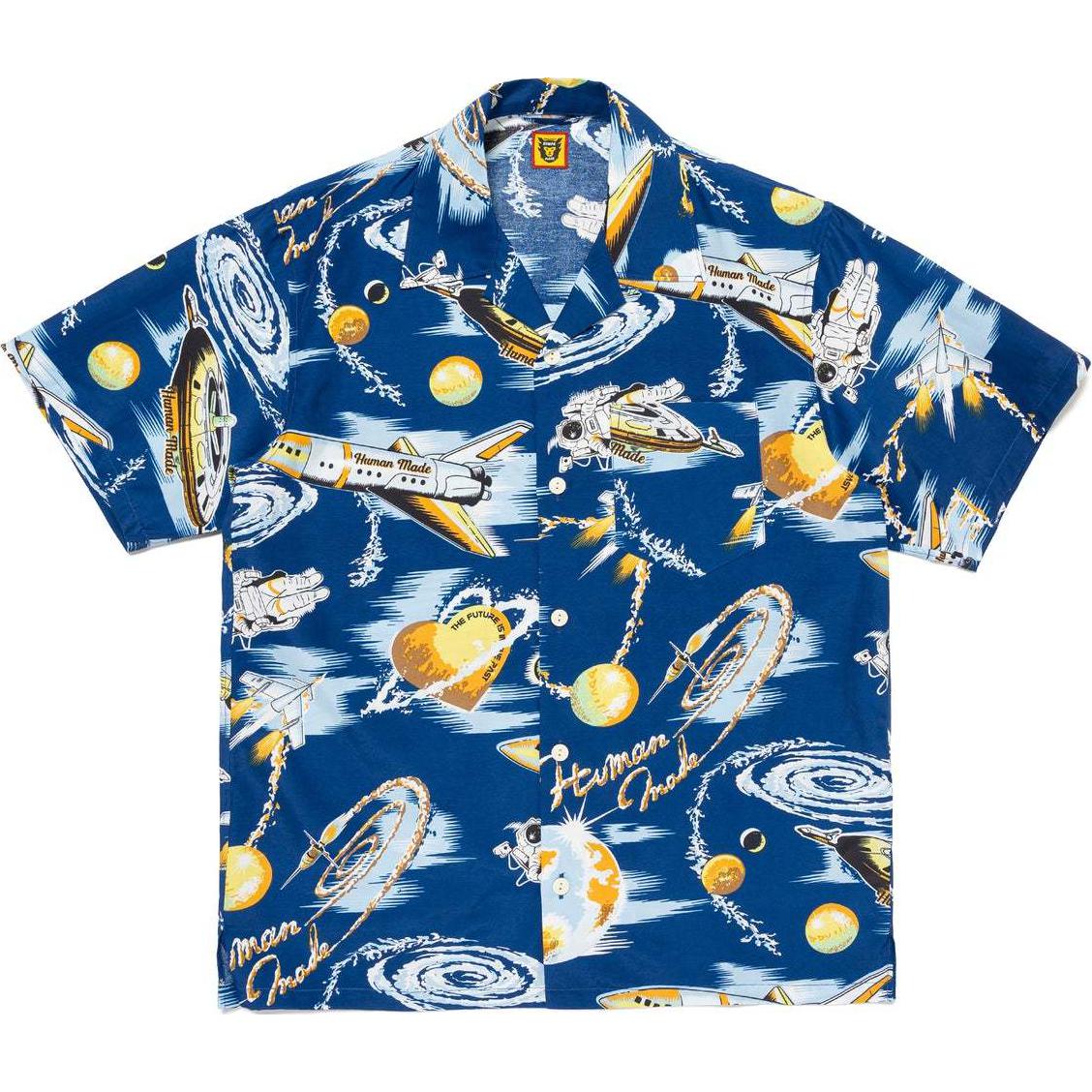 Purchase 휴먼메이드 SS24 하와이안 여름 프린트 반팔 셔츠 유니섹스 HM27SH024