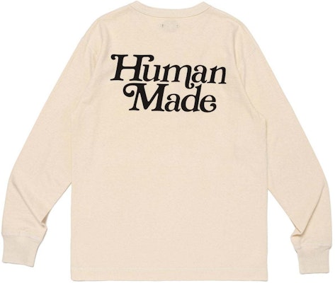 HUMAN MADE SS24 Kaos Lengan Panjang Henley Unisex dengan Tombol Hati. XX27CS003 Lookbook HUMAN MADE SS24 Kaos Lengan Panjang Henley Unisex dengan Tombol Hati. XX27CS003