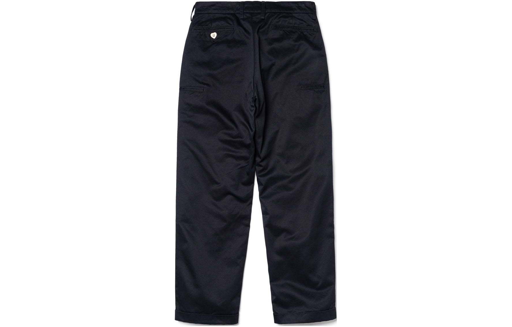 Purchase HUMAN MADE SS24 Heart Embroidered Straight-Leg Pants Unisex Casual Style. HM27PT006