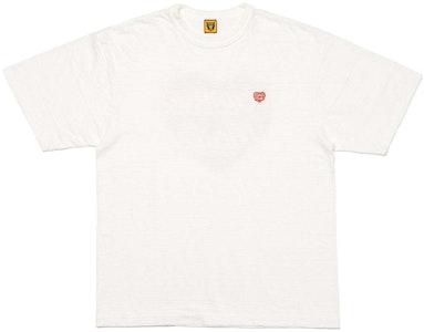 휴먼메이드 SS24 하트 자수 백 프린트 유니섹스 크루넥 티셔츠. HM27CS002 Lookbook 휴먼메이드 SS24 하트 자수 백 프린트 유니섹스 크루넥 티셔츠. HM27CS002