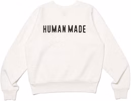 Lookbook HUMAN MADE SS24 愛心圖案圓領衫 男女適穿款式。 HM27CS032