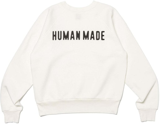 HUMAN MADE SS24 Sweater Crewneck Unisex Grafis Hati. HM27CS032 Lookbook HUMAN MADE SS24 Sweater Crewneck Unisex Grafis Hati. HM27CS032