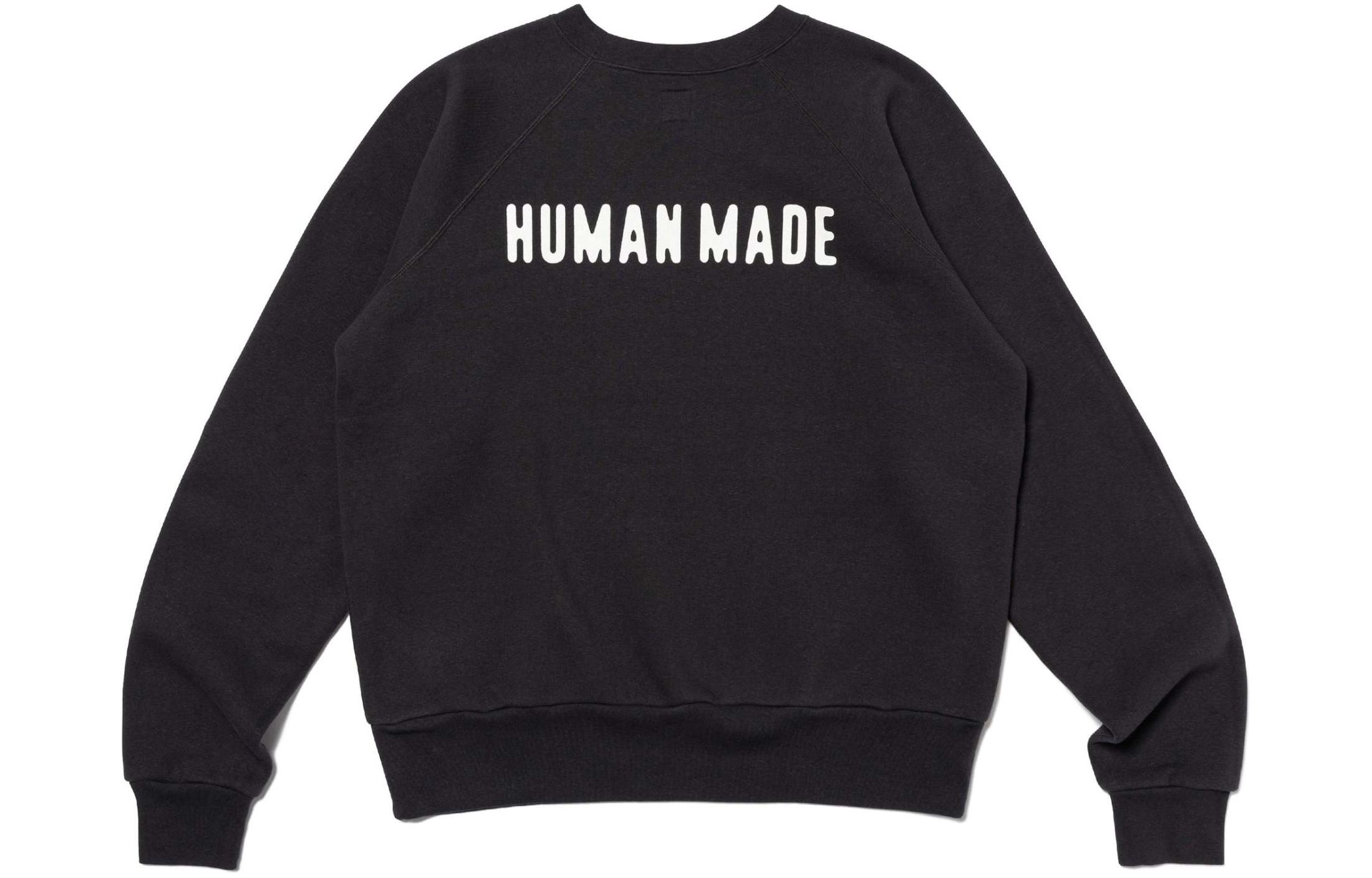 Purchase HUMAN MADE SS24 Sweater Crewneck Unisex Grafis Hati. HM27CS032