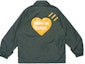 Buy HUMAN MADE SS24 Jaket Coach Unisex Logo Hati. HM27JK018