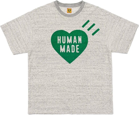 HUMAN MADE SS24 愛心標誌圖案棉質短袖T恤男女款式。 HM27CS008 Order HUMAN MADE SS24 愛心標誌圖案棉質短袖T恤男女款式。 HM27CS008
