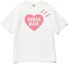 Buy HUMAN MADE SS24 心形标志数码印花男女同款白色短袖T恤. HM27TE0520
