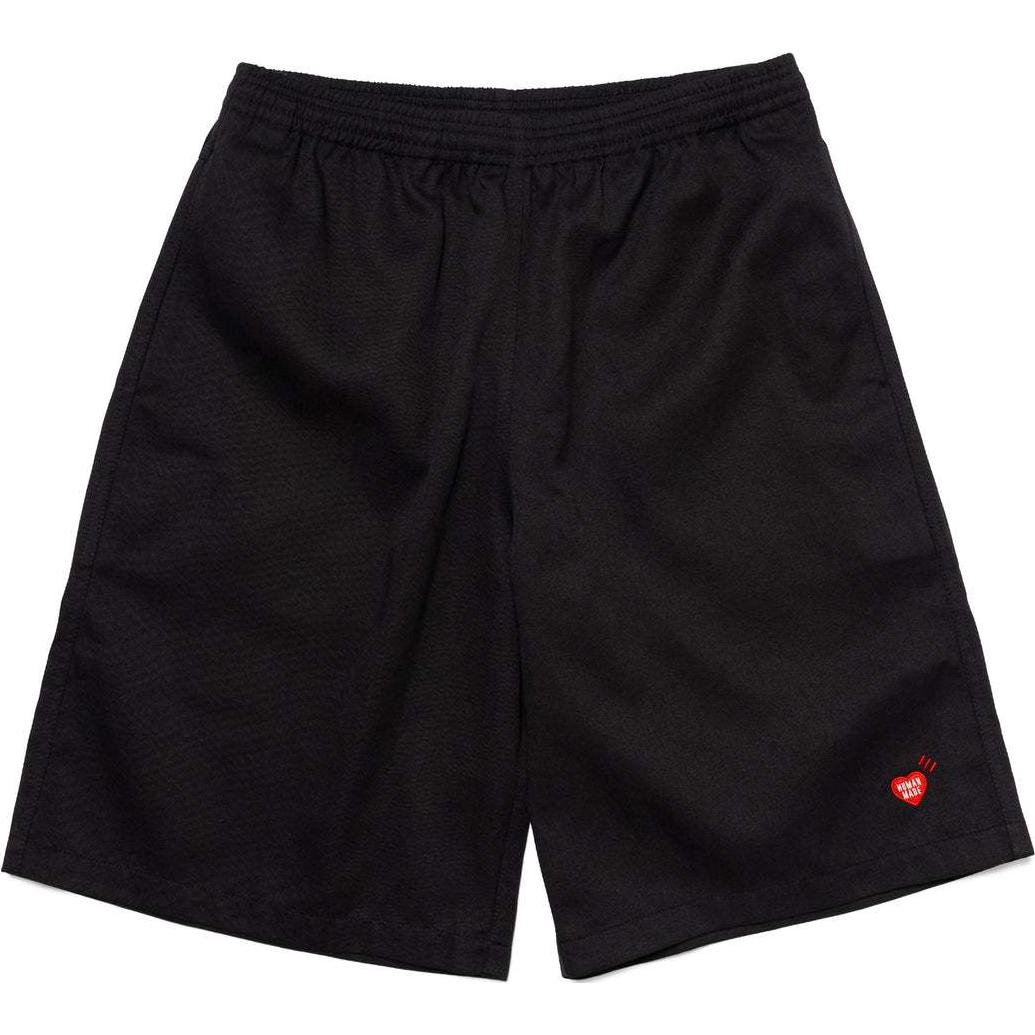 Lookbook HUMAN MADE SS24 Heart Logo Embroidery Print Drawstring Casual Shorts Unisex HM27PT024