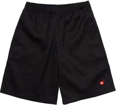 HUMAN MADE SS24 Heart Logo Embroidery Print Drawstring Casual Shorts Unisex HM27PT024 Lookbook HUMAN MADE SS24 Heart Logo Embroidery Print Drawstring Casual Shorts Unisex HM27PT024