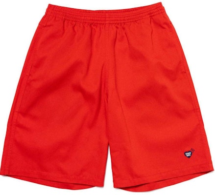 HUMAN MADE SS24 Heart Logo Embroidery Print Drawstring Casual Shorts Unisex HM27PT024 Cheap HUMAN MADE SS24 Heart Logo Embroidery Print Drawstring Casual Shorts Unisex HM27PT024