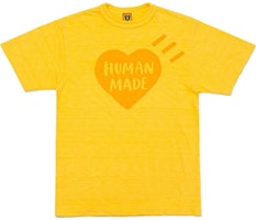 HUMAN MADE SS24 Heart Logo Graphic Unisex Crewneck T-Shirt. HM27CS006 HUMAN MADE SS24 Heart Logo Graphic Unisex Crewneck T-Shirt. HM27CS006