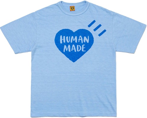 HUMAN MADE SS24 Heart Logo Graphic Unisex Crewneck T-Shirt. HM27CS006 Shop HUMAN MADE SS24 Heart Logo Graphic Unisex Crewneck T-Shirt. HM27CS006