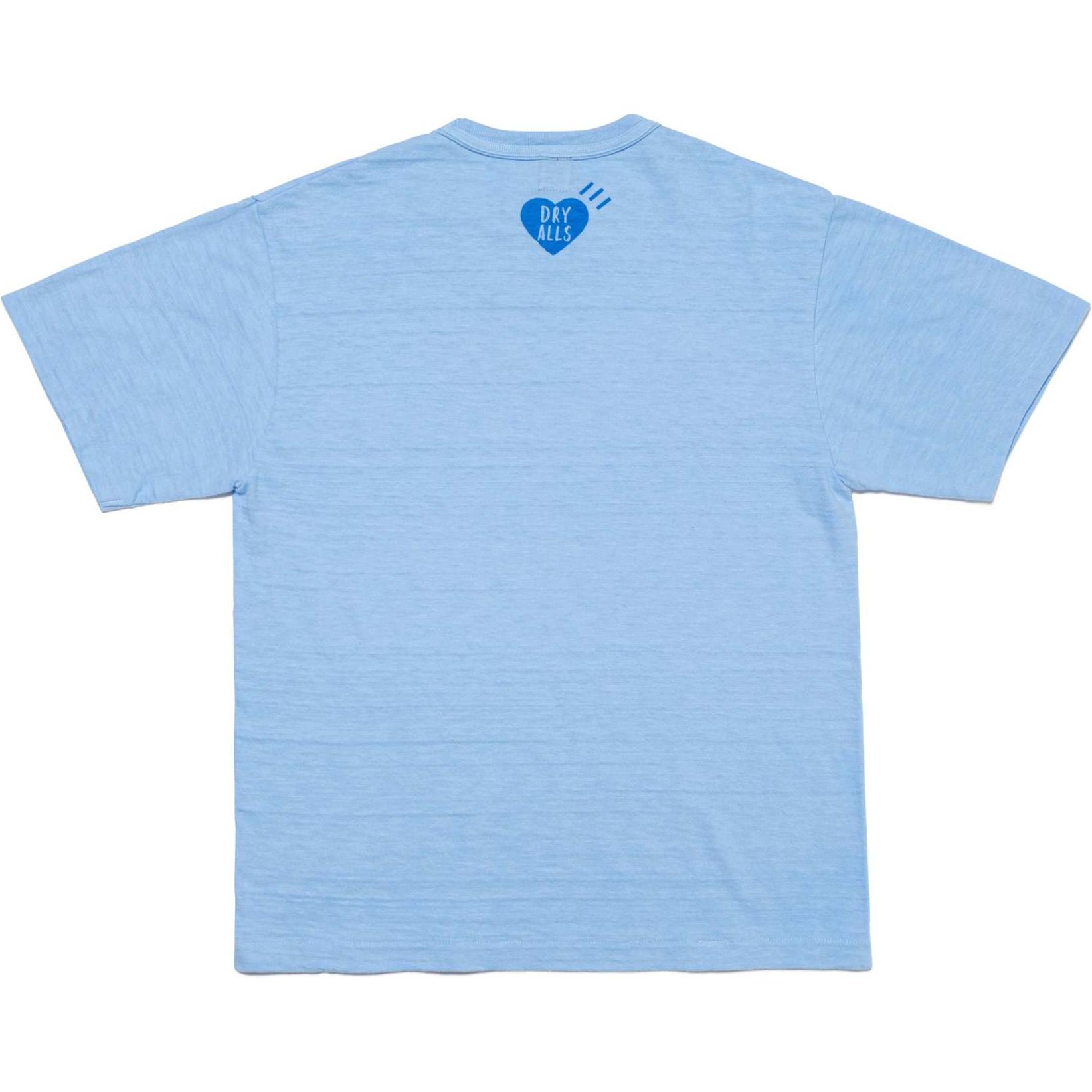 Purchase 휴먼메이드 SS24 하트 로고 그래픽 유니섹스 크루넥 티셔츠. HM27CS006