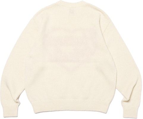 HUMAN MADE SS24 Heart Logo Jacquard Knit Sweater Unisex HM27CS038 Lookbook HUMAN MADE SS24 Heart Logo Jacquard Knit Sweater Unisex HM27CS038