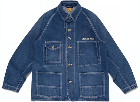 HUMAN MADE SS24 靛藍牛仔外套 多口袋刺繡 男女皆宜 HM27JK017 Lookbook HUMAN MADE SS24 靛藍牛仔外套 多口袋刺繡 男女皆宜 HM27JK017