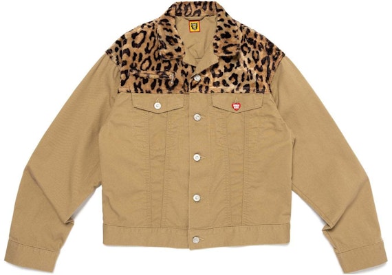 HUMAN MADE SS24 豹紋翻領長袖外套 中性款 HM27JK019 Buy HUMAN MADE SS24 豹紋翻領長袖外套 中性款 HM27JK019