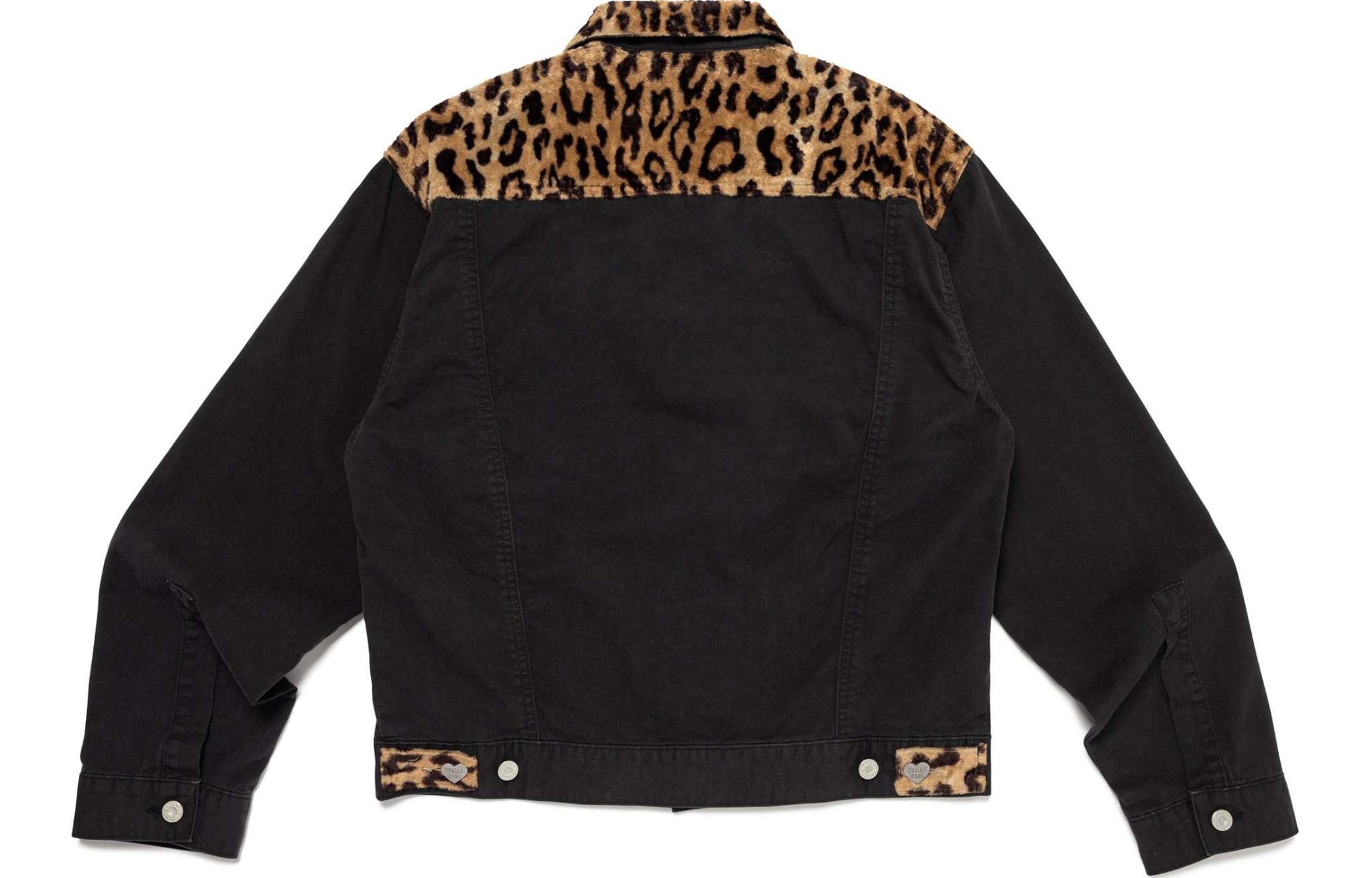 Purchase HUMAN MADE SS24 豹纹长袖翻领夹克 男女同款 HM27JK019