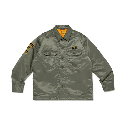 Human Made SS24 Letter Logo Shirt Jacket Unisex HM27SH002