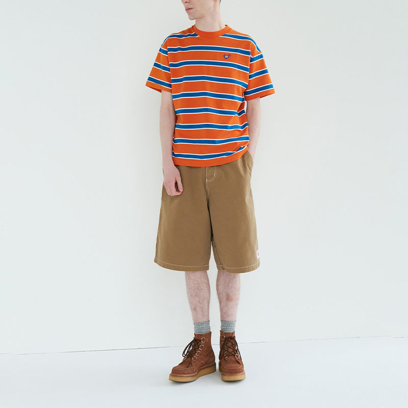 Details for HUMAN MADE SS24 Logo Heart Patch Loose Fit Zip Shorts Unisex HM27PT020