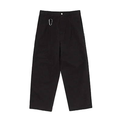 HUMAN MADE SS24 Logo Solid Color Loose-Fit Casual Pants Unisex. HM27PT014