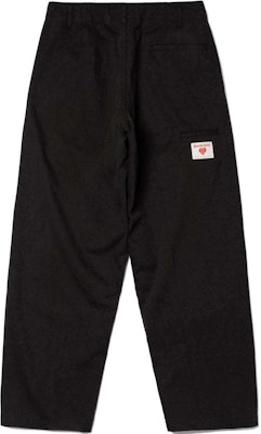 HUMAN MADE SS24 Logo Solid Color Loose-Fit Casual Pants Unisex. HM27PT014 Lookbook HUMAN MADE SS24 Logo Solid Color Loose-Fit Casual Pants Unisex. HM27PT014