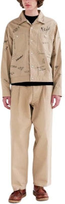 HUMAN MADE SS24 Logo Solid Color Loose-Fit Casual Pants Unisex. HM27PT014 Details for HUMAN MADE SS24 Logo Solid Color Loose-Fit Casual Pants Unisex. HM27PT014