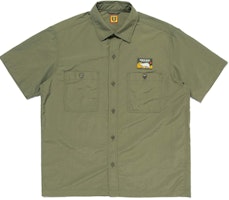 HUMAN MADE SS24 Nylon Series 3D Logo Stamp Short Sleeve Shirt Unisex. HM27SH020 HUMAN MADE SS24 Nylon Series 3D Logo Stamp Short Sleeve Shirt Unisex. HM27SH020