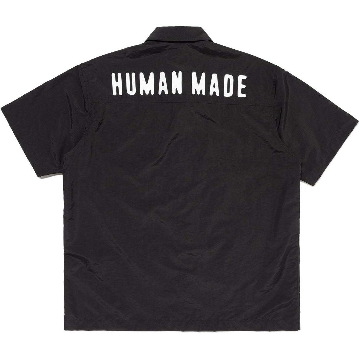 Details for HUMAN MADE SS24 ナイロンシリーズ 3Dロゴスタンプ 半袖シャツ ユニセックス. HM27SH020