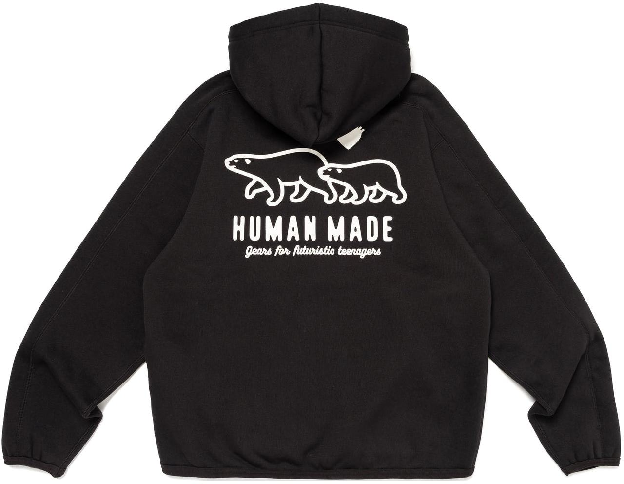 human-made-ss-24-polar-bear-print-logo-zip-hoodie-unisex-hm-26-cs-043
