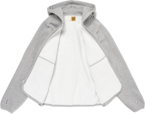 HUMAN MADE SS24 Hoodie Logo Polar Bear Print Zip Unisex HM26CS043 Sizing HUMAN MADE SS24 Hoodie Logo Polar Bear Print Zip Unisex HM26CS043