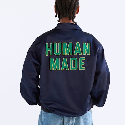 HUMAN MADE SS24 缎面Logo半拉链卫衣男女同款。 HM27SH007 Sizing HUMAN MADE SS24 缎面Logo半拉链卫衣男女同款。 HM27SH007