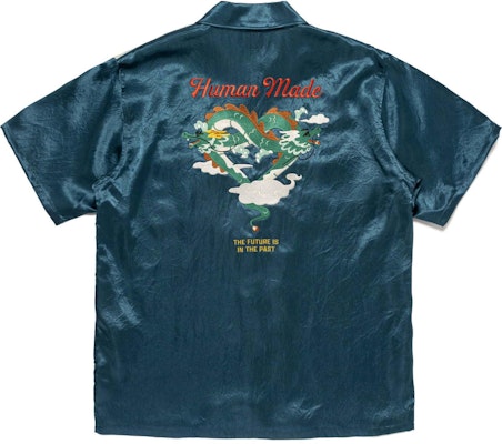 HUMAN MADE SS24 背部刺绣爱心设计短袖衬衫 男女同款。 HM27SH015 Buy HUMAN MADE SS24 背部刺绣爱心设计短袖衬衫 男女同款。 HM27SH015