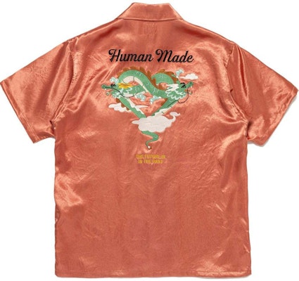 HUMAN MADE SS24 背部刺绣爱心设计短袖衬衫 男女同款。 HM27SH015 Order HUMAN MADE SS24 背部刺绣爱心设计短袖衬衫 男女同款。 HM27SH015