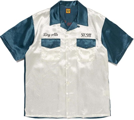 HUMAN MADE SS24 背部刺绣爱心设计短袖衬衫 男女同款。 HM27SH015 Sizing HUMAN MADE SS24 背部刺绣爱心设计短袖衬衫 男女同款。 HM27SH015