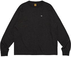 HUMAN MADE SS24 Solid Color Logo Long Sleeve Tee Unisex Crewneck. HM27CS015 HUMAN MADE SS24 Solid Color Logo Long Sleeve Tee Unisex Crewneck. HM27CS015