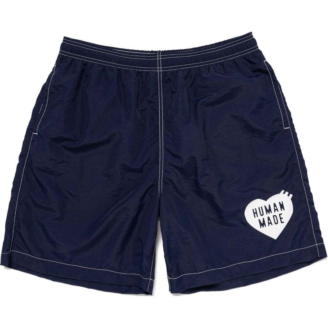 Shop HUMAN MADE SS24 ハートプリント カジュアルショーツ ユニセックス. HM27PT028