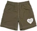 Details for HUMAN MADE SS24 ハートプリント カジュアルショーツ ユニセックス. HM27PT028