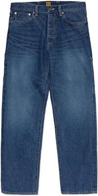 HUMAN MADE SS24 Straight Fit Multi-Pocket Denim Jeans Unisex Blue HM27PT010 Buy HUMAN MADE SS24 Straight Fit Multi-Pocket Denim Jeans Unisex Blue HM27PT010