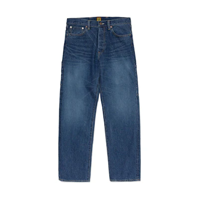HUMAN MADE SS24 Straight Fit Multi-Pocket Denim Jeans Unisex Blue HM27PT010