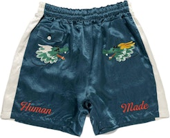 HUMAN MADE SS24 Summer Dragon Embroidery Relaxed Fit Unisex Shorts. HM27PT017 HUMAN MADE SS24 Summer Dragon Embroidery Relaxed Fit Unisex Shorts. HM27PT017