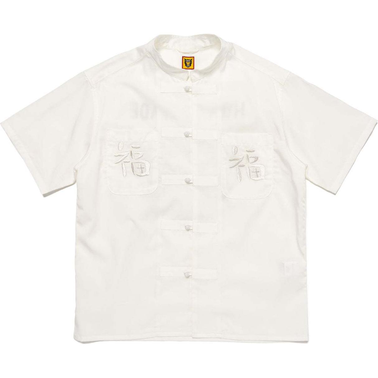 HUMAN MADE SS24 Summer Dragon Embroidery Unisex Short Sleeve Shirt HM27SH017