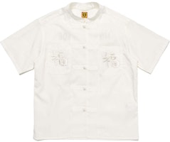 HUMAN MADE SS24 Summer Dragon Embroidery Unisex Short Sleeve Shirt HM27SH017 HUMAN MADE SS24 Summer Dragon Embroidery Unisex Short Sleeve Shirt HM27SH017