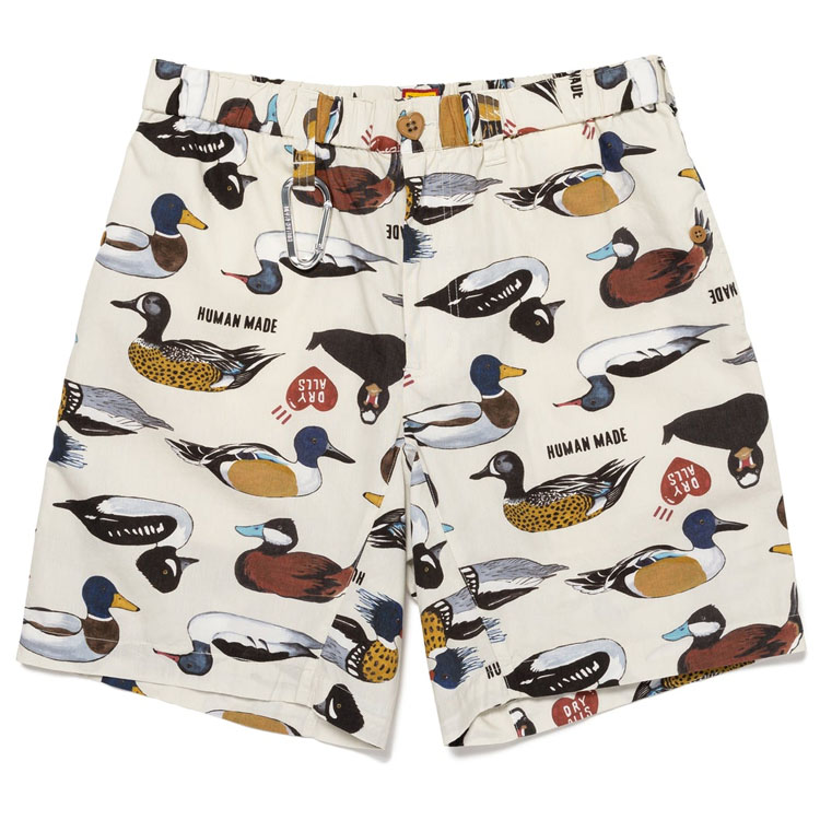 Purchase HUMAN MADE SS24 Celana Pendek Santai Unisex Motif Bebek Musim Panas. HM27PT018