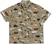 Buy 휴먼 메이드 SS24 썸머 바이브 오리 패턴 반팔 셔츠 유니섹스 HM27SH018