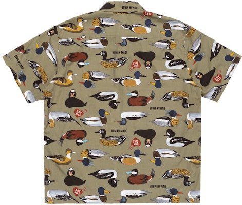 휴먼 메이드 SS24 썸머 바이브 오리 패턴 반팔 셔츠 유니섹스 HM27SH018 Lookbook 휴먼 메이드 SS24 썸머 바이브 오리 패턴 반팔 셔츠 유니섹스 HM27SH018